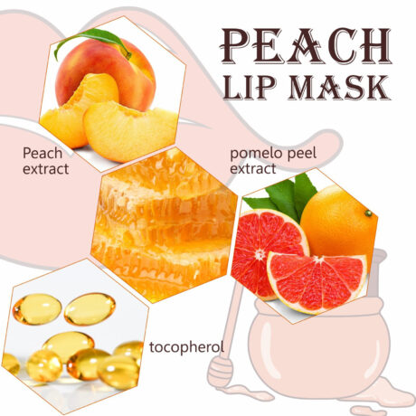 Elaimei Lip Plumper Lip Mask Gloss Moisturizing Repair Care Sleeping Dry Crack Lips Lines Hydrating Scrub Day And Night